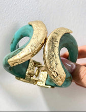 Load image into Gallery viewer, Gold and Turquoise
