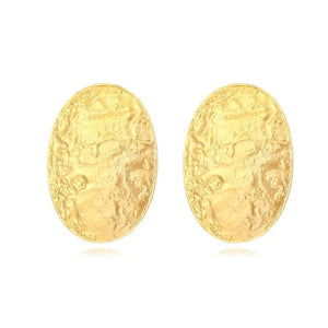 Textured Ovals (Gold)