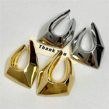 Load image into Gallery viewer, Irregular hoops (Silver)
