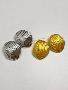 Striped Large Shell (SILVER)