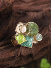 Load image into Gallery viewer, Green Gold Ring
