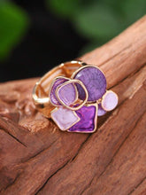 Load image into Gallery viewer, Purple gold ring
