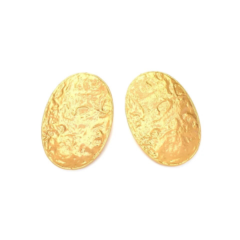 Textured Ovals (Gold)