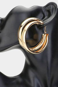 Double Hoops ( GOLD)