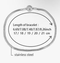 Load image into Gallery viewer, Silver Snake Chain Bracelet
