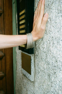 Zara gold textured bangles