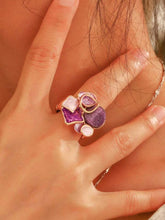 Load image into Gallery viewer, Purple gold ring
