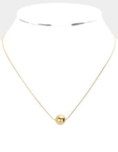 Load image into Gallery viewer, Everyday Golden Ball Necklace
