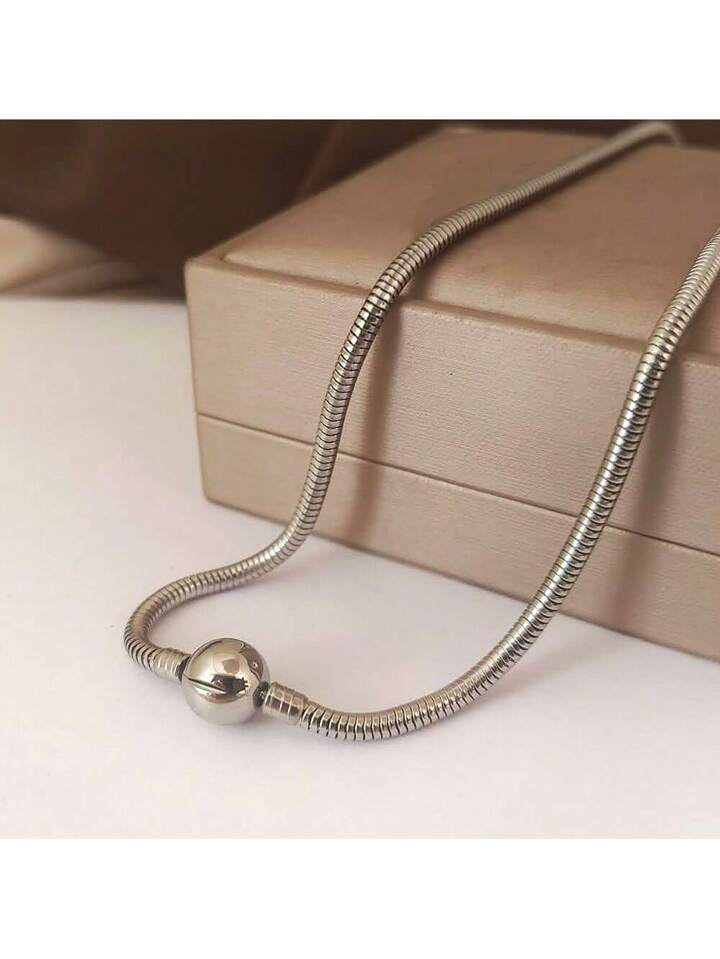Silver Snake Chain Neckalace
