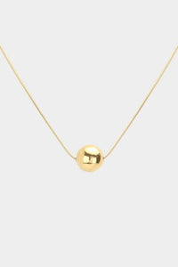 Everyday Golden Ball Necklace