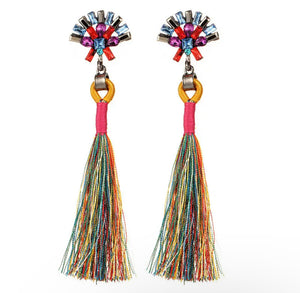 Multi stone tassel