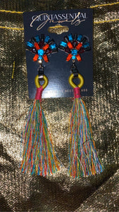 Multi stone tassel