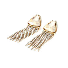Load image into Gallery viewer, Zara Vintage Rhinestone Long Tassel
