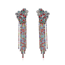 Load image into Gallery viewer, Zara CASCADING RHINESTONE (Colorful)
