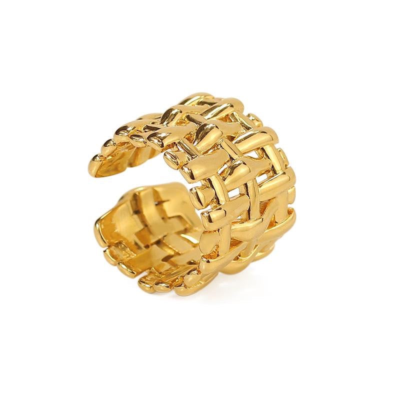 GOLDEN STACK RING